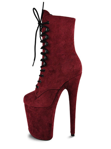 20CM super high heel pole dance shoes with waterproof platform pole dancing boots pole dance heel
