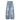 Star Patch Embroidered Jeans Women Washed Blue Wide Leg Casual Versatile Straight Leg Long Pants