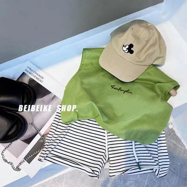 Kids Breathable Sleeveless T-Shirt