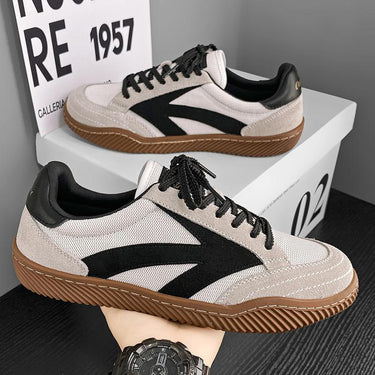 Casual Breathable Mesh Low-Top Sneakers Trainer Shoes with Comfortable Design