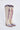 Coarse heeled long boots women's shoes multi colored splicing Long Boots Cowboy