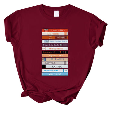 Swift Midnights New Album Top T-shirt