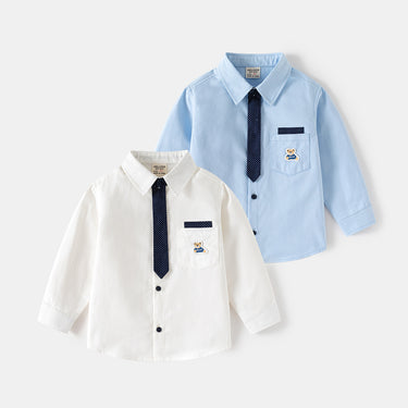 Long Sleeve Shirt Wholesale, Kids College Style Shirt