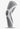 Knee protector for men's knee sports single piece