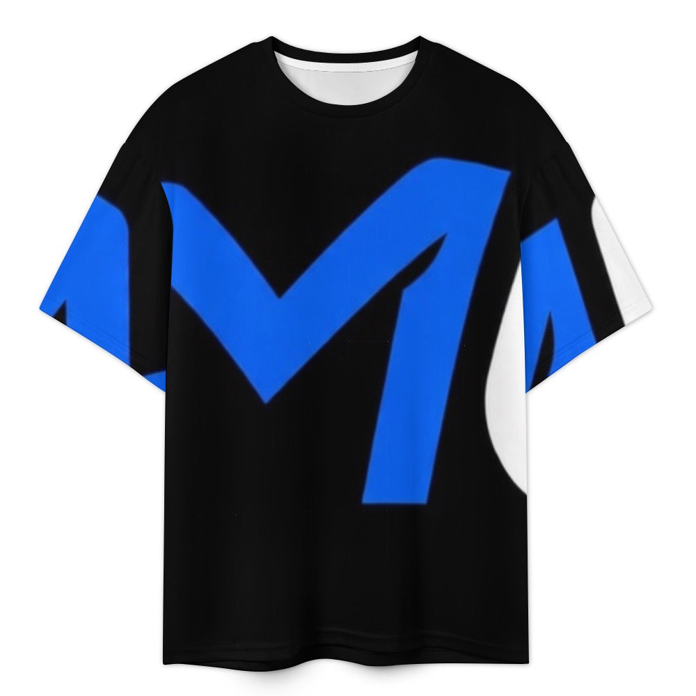 Men's Plus Size Drop Shoulder Short Sleeve T-Shirt