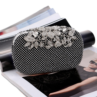 Evening Bag Women's European And American Luxury Diamond Banquet Bag Dress Portable Evening Bag