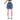 Girls' Denim Shorts Lightweight Butterfly Knot Pants Children's Five-Point Shorts for Older Girls