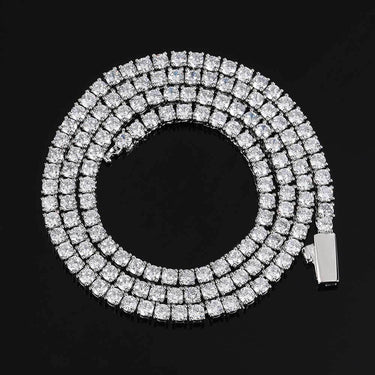 Stone Necklace Hip Hop Jewelry Full Diamond Men's Necklace
