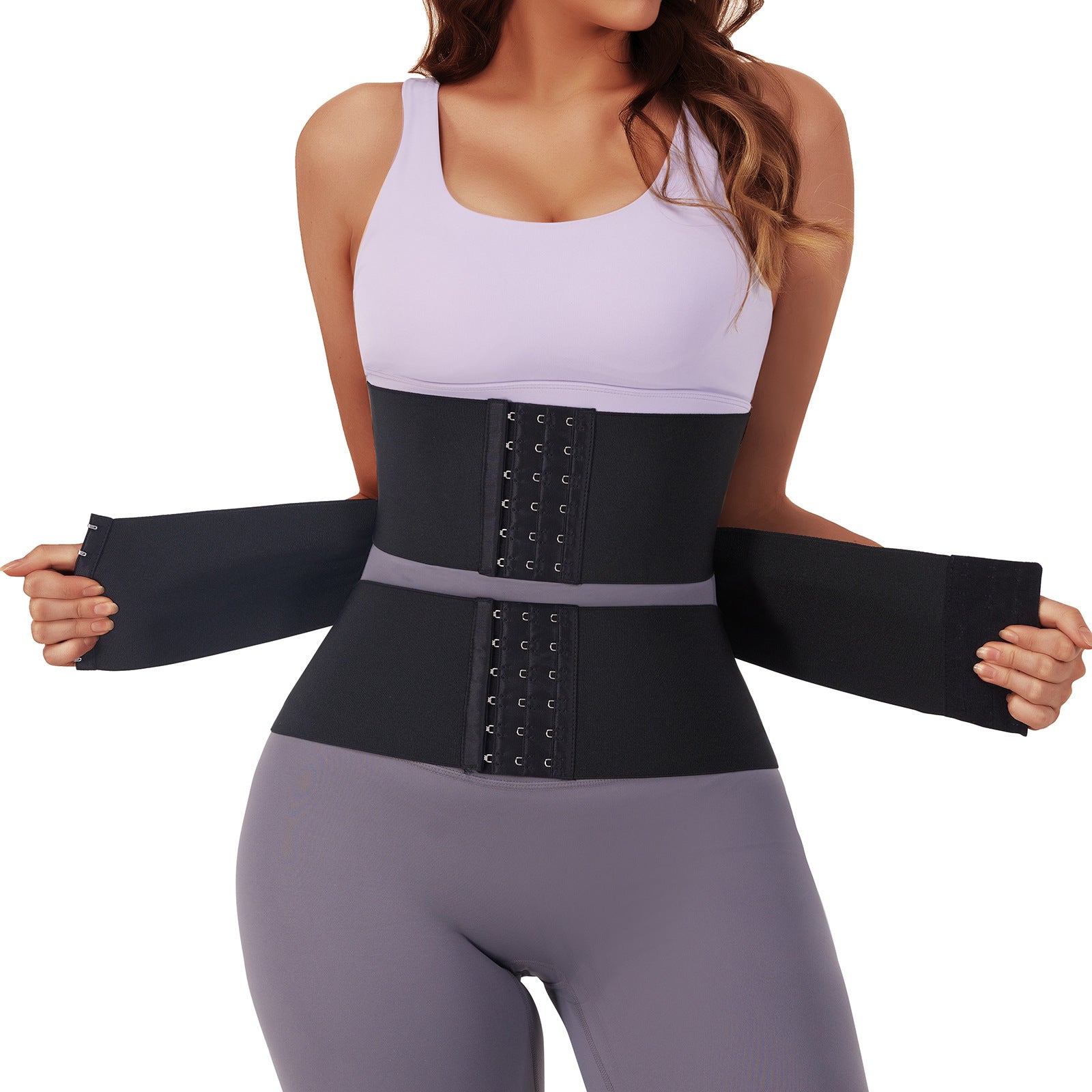 Abdominal Waist Belt Abdominal Training Enhanced Version Double Breasted Girdle Sports Corset Postpartum Body Sculpting Belt