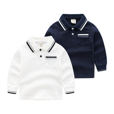 Long Sleeve T-Shirt Children's Polo Shirt Baby Long Sleeve T-Shirt Trade Kids Clothing