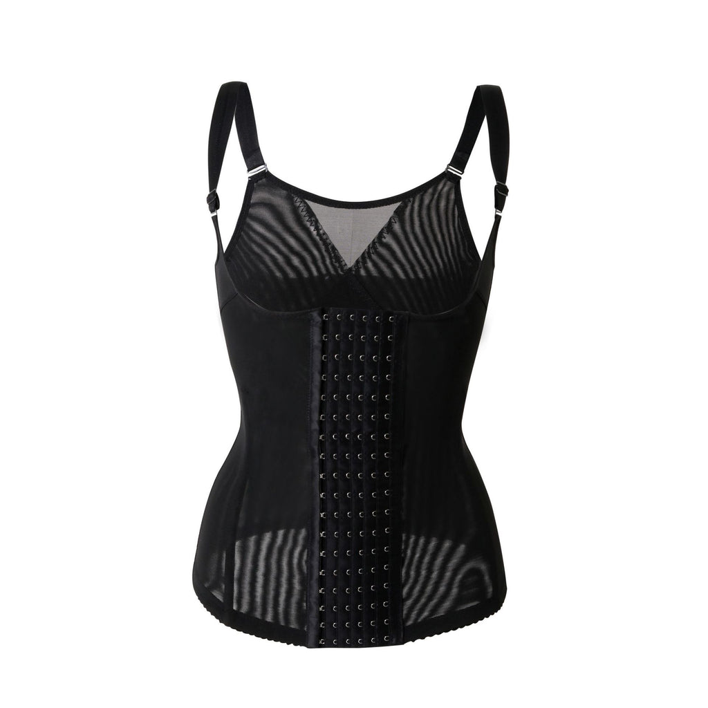 Abdomen Body Sculpting Waist Body Clothing Six-Breasted Buckle To Strengthen The Bondage Corset Support Chest And Vice Breast Vest
