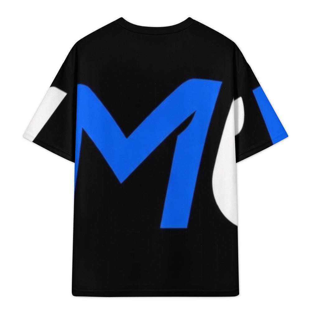 Men's Plus Size Drop Shoulder Short Sleeve T-Shirt