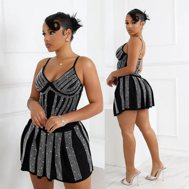 Sexy Sleeveless Strapless Bodycon Party Dress