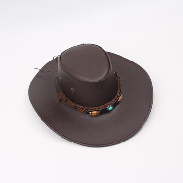 Jazz hat for men and women, spring and autumn outdoor sun protection hat, travel knight hat, western cowboy hat