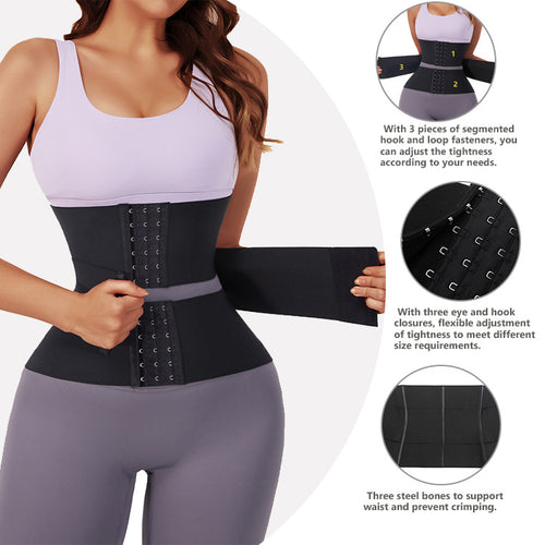 Abdominal Waist Belt Abdominal Training Enhanced Version Double Breasted Girdle Sports Corset Postpartum Body Sculpting Belt