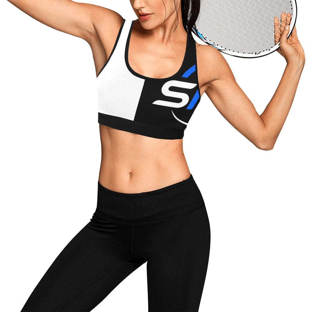 Women's All Over Print Sports Bra (Model T52)