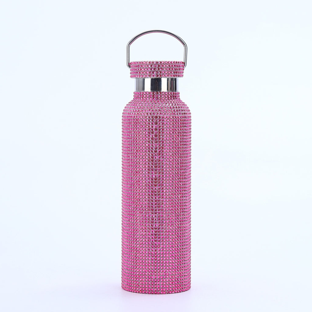 304 stainless steel drill bottle portable car insulated cup outdoor portable large capacity sports kettle