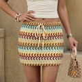 High elasticity hip hugging skirt