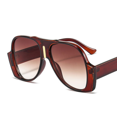Retro large frame sunglasses for men and women hip-hop trend toad glasses, personalized oval sunglasses, foreign trade glasses