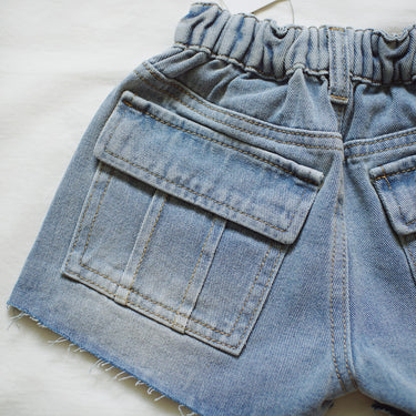 Girls' Denim Shorts Boys' Heavy-duty Casual Hot Pants Children's