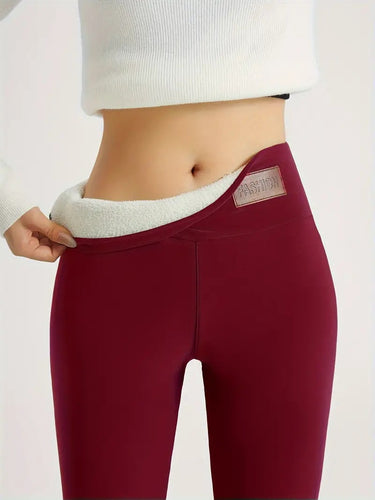Warm leggings warm high waisted leggings