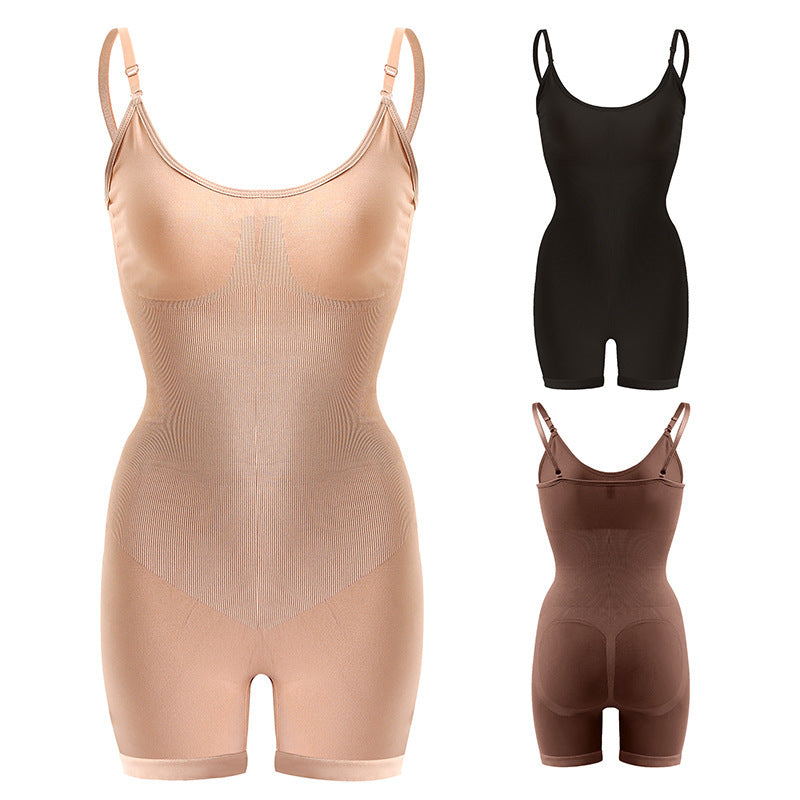 Body Sculpting One Piece Women's Chest Support Gathers Postpartum Corset Belly Corset Tight Fitting Waist Corset Hip-Lifting Underwear