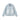 Stripe Denim Jacket for Men Washed Ice Blue Denim Coat