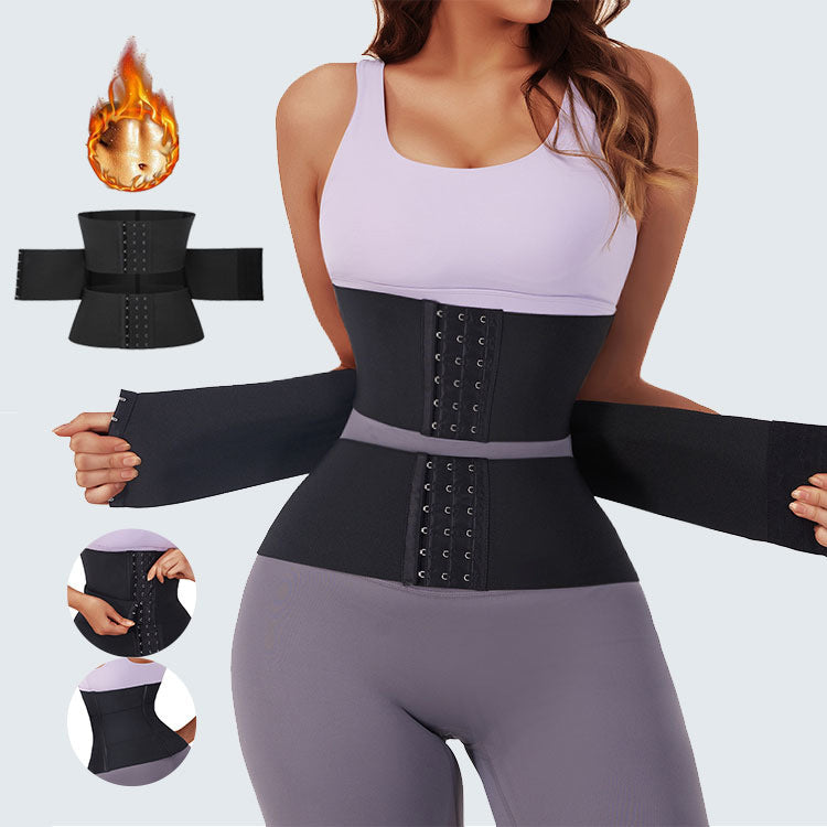 Abdominal Waist Belt Abdominal Training Enhanced Version Double Breasted Girdle Sports Corset Postpartum Body Sculpting Belt