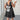 Polka Dot Print Dress with Color Block Bow, Plus Size Women's Dress