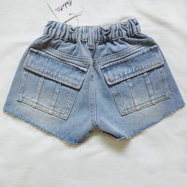 Girls' Denim Shorts Boys' Heavy-duty Casual Hot Pants Children's