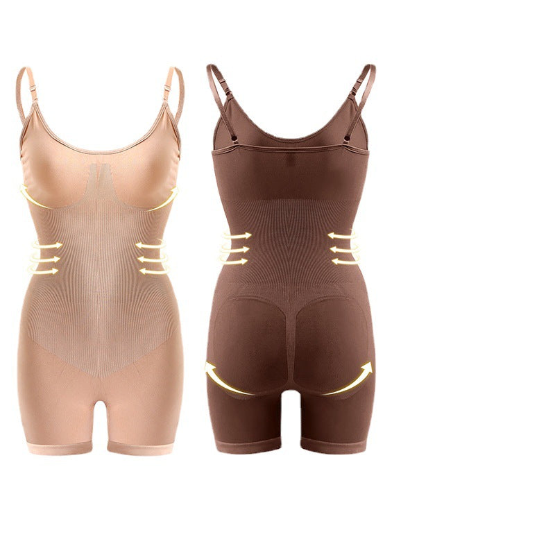 Body Sculpting One Piece Women's Chest Support Gathers Postpartum Corset Belly Corset Tight Fitting Waist Corset Hip-Lifting Underwear