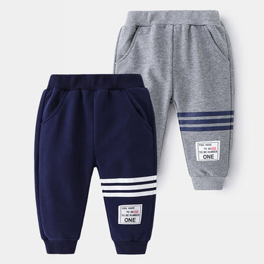 Knit Drawstring Kids Casual Pants Baby Stylish Sports Pants Children's Long Pants Wholesale