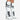 Black and white color scheme, simple and fashionable long boots for women's shoes