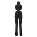 Sleeveless top and pants two-piece set for women
