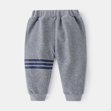 Knit Drawstring Kids Casual Pants Baby Stylish Sports Pants Children's Long Pants Wholesale