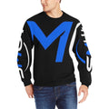 Men's Rib Cuff Crew Neck Sweatshirt(Model H34)