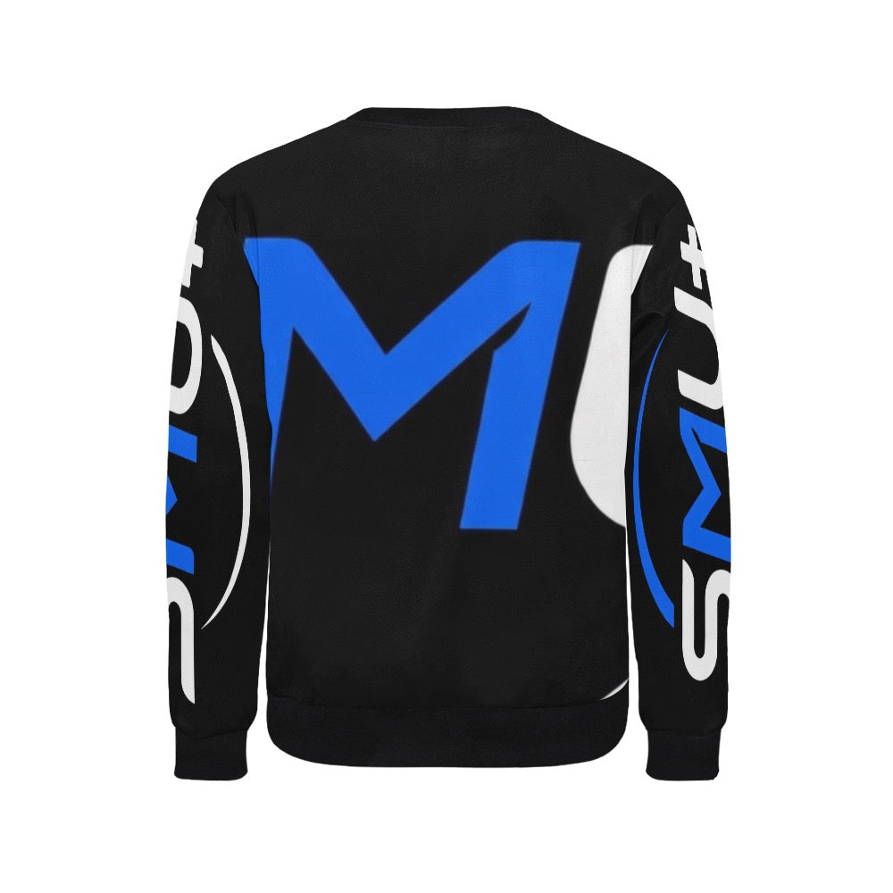 Men's Rib Cuff Crew Neck Sweatshirt(Model H34)
